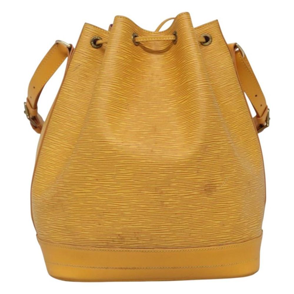 Louis Vuitton Noé Yellow Leather Shoulder Bag (Pre-Owned) - Picture 2 of 16